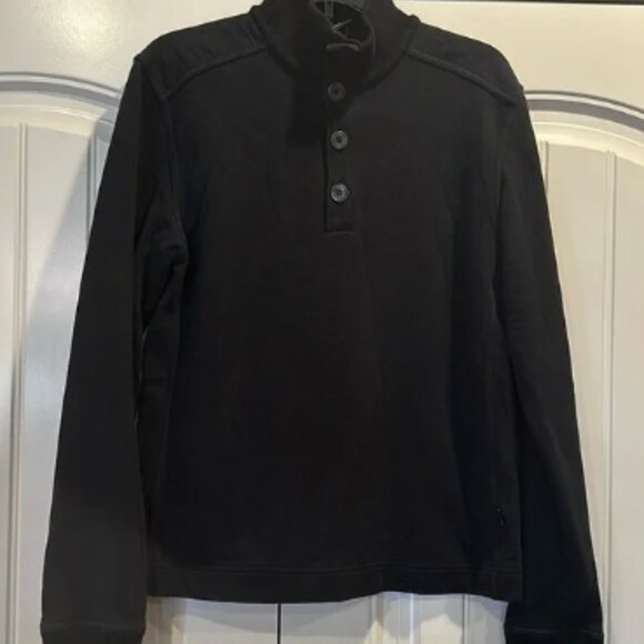 BOSS HUGO BOSS Men’s Heavyweight Shirt Black like new - Picture 1 of 8